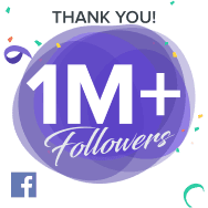 Facebook 1m followers